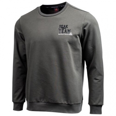 PEAK Mens Tony Parker Series Round Neck Sweater