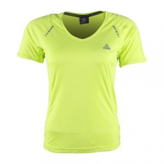 PEAK Womens Running Series V NECK T-SHIRT