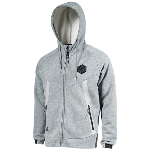 PEAK Mens Tony Parker Series HOODIE SWEATER WITH FRONT ZIPPER