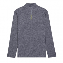 Peak Mens Half Front Opening  Long T Shirt