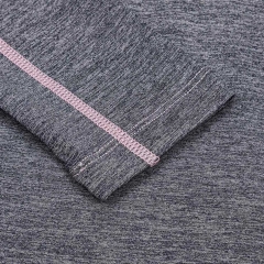 Peak Womens Half Front Opening  Long T Shirt