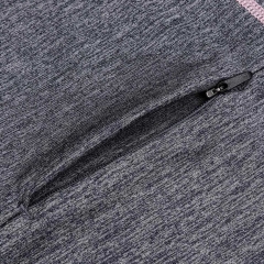 Peak Womens Half Front Opening  Long T Shirt