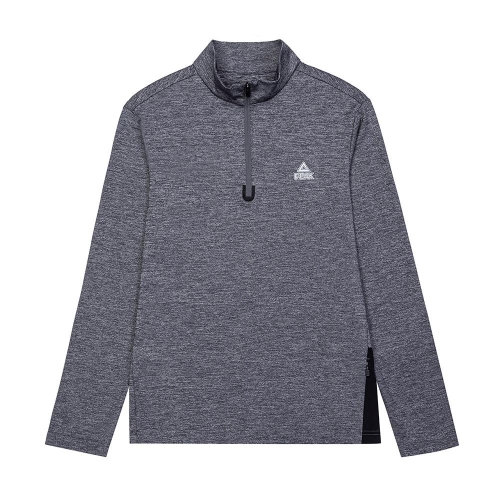 Peak Mens Half Front Opening  Long T Shirt
