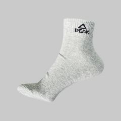 PEAK Mens Basketball Culture Series Medium Cut Socks