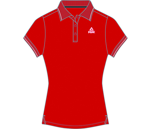 PEAK Cross Training  Series Knitted Women POLO T SHIRT