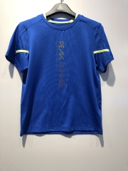 PEAK Running Series Knitted Men ROUND NECK T SHIRT