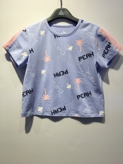 PEAK Fashion Series Knitted Women ROUND NECK T SHIRT